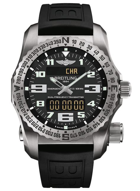 breitling emergency 2 rubber strap|breitling rubber strap for sale.